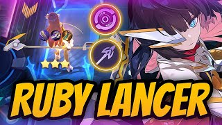 RUBY ASPIRANT LANCER STRONGEST HERO IN MAGIC CHESS | MAGIC CHESS MLBB