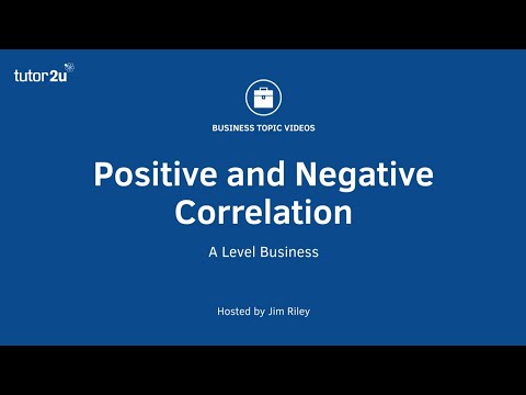 Video: Hoe weet je of een correlatie positief of negatief is?