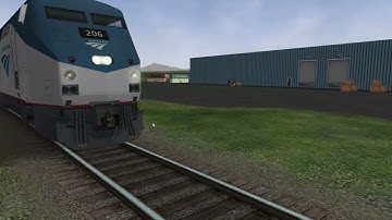 Open Rails/MSTS - AMTK Empire Builder passes by!