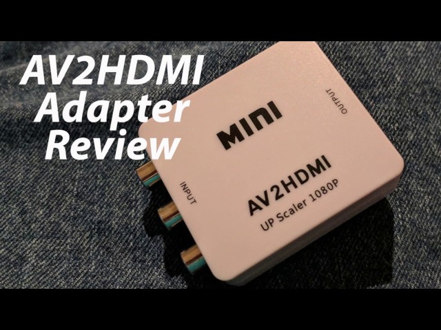 Should You Buy: An AV2HDMI Adapter - A RoXolid Review 