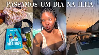 Um dia comigo na Ilha Xefina || passeio de barco, diversão, pôr do sol e família