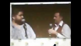 LOST Panel Comic-Con 2009 Jorge Garcia and Michael Emerson