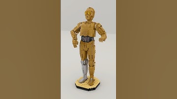 LEGO 75398 C-3PO Satisfying Speed Build#lego