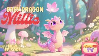 Baby Dragon Millie | Millie and the Dreamy Star Nest | Cozy Animal Stories for Kids | S3E8 screenshot 5