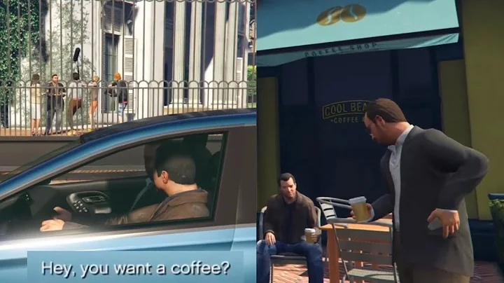 GTA V: Michael and Dave's Conversations about Trev...