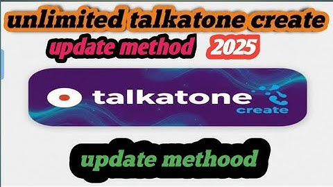 Talkatone new account create 2025||100%working method||How to create talkatone||Create talkatone .