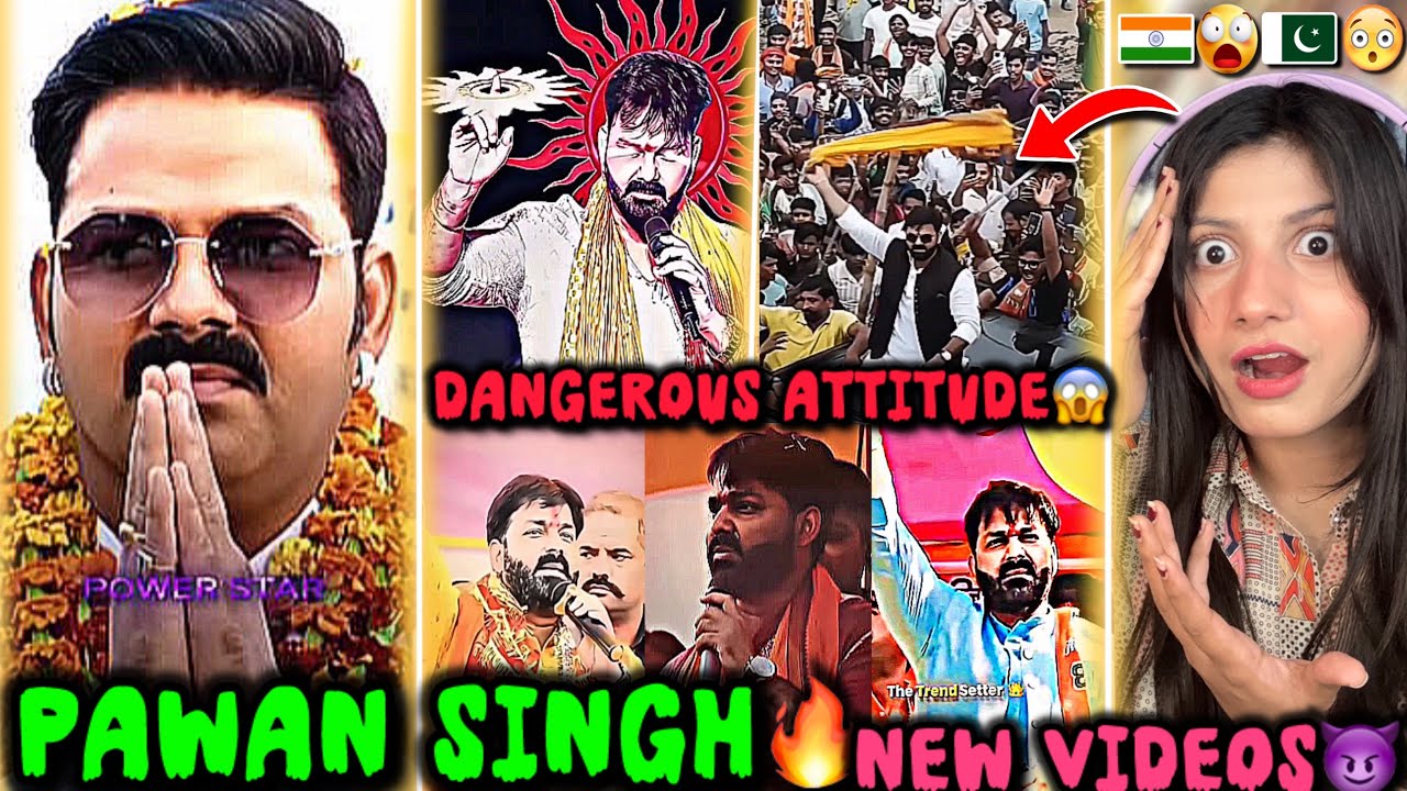 Reaction On Pawan Star Attitude Videos😈🔥| Pawan Singh Angry Moments😠Rise And Fall#pawan #pawansingh