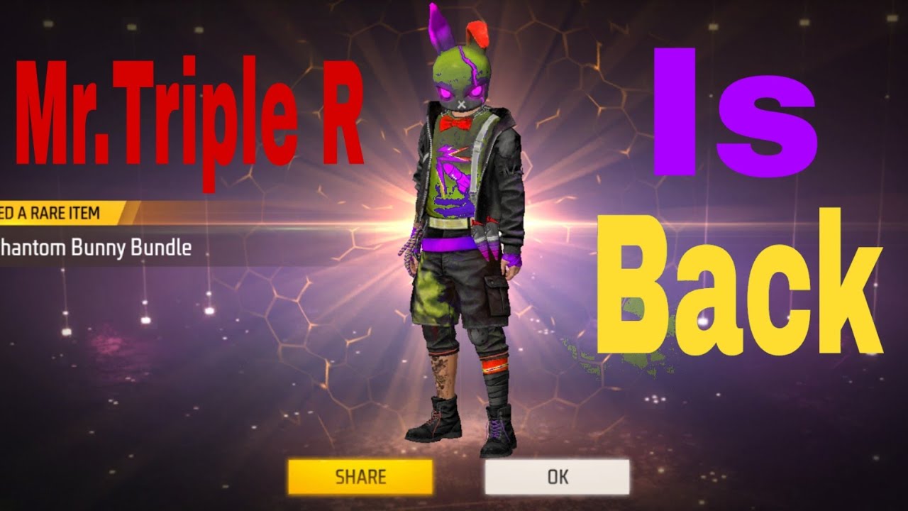 Mr.Triple R is back ##রেয়ার Bundle Back Garena #Free Fire 🔥🔥#shorts # ...