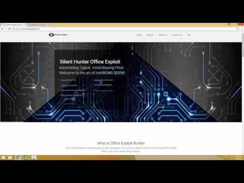 Silent DOC Exploit Builder CVE 2016 Review Demo