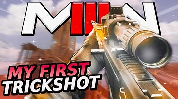 i hit my first trickshot on mw3 beta