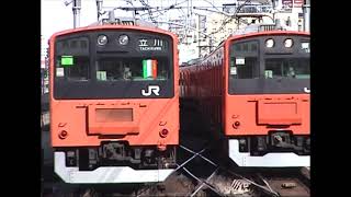 【鉄道】中央快速線201系　東京・四ツ谷・新宿・御茶ノ水【再アップ・画質アップ】