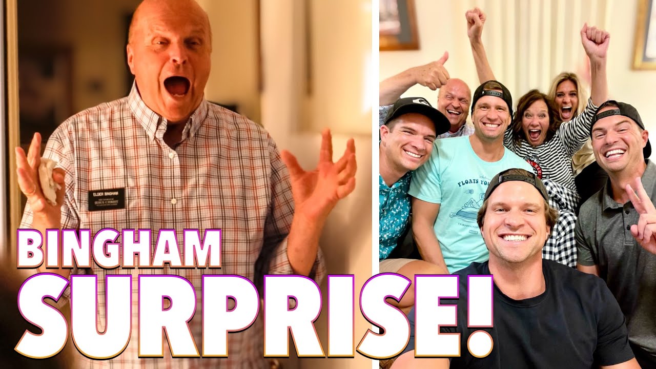 🤯 Дети Бингема летят через всю страну, чтобы сделать сюрприз родителям!! Сюрприз маме и папе с се...