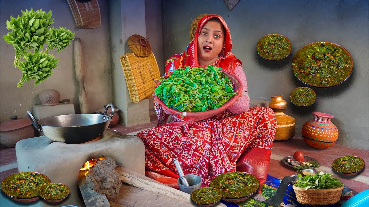 गाँव की बथुआ दाल रेसिपी | Bathua Dal Recipe | Healthy Winter Village Food