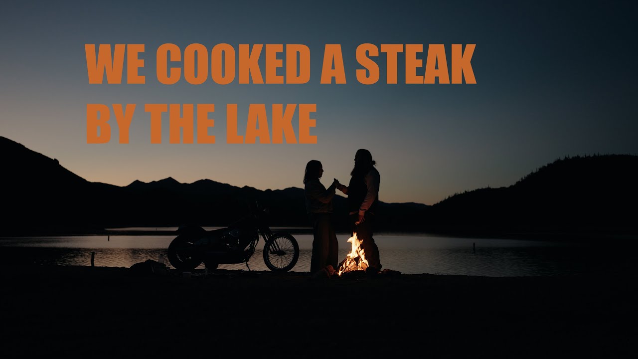 Steak by the lake