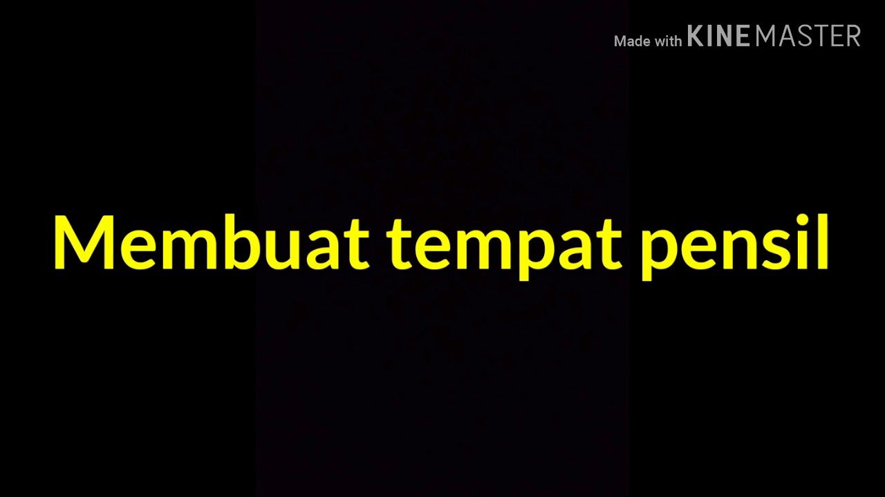  Cara  membuat  tempat pensil Dari  bahan  bekas  YouTube