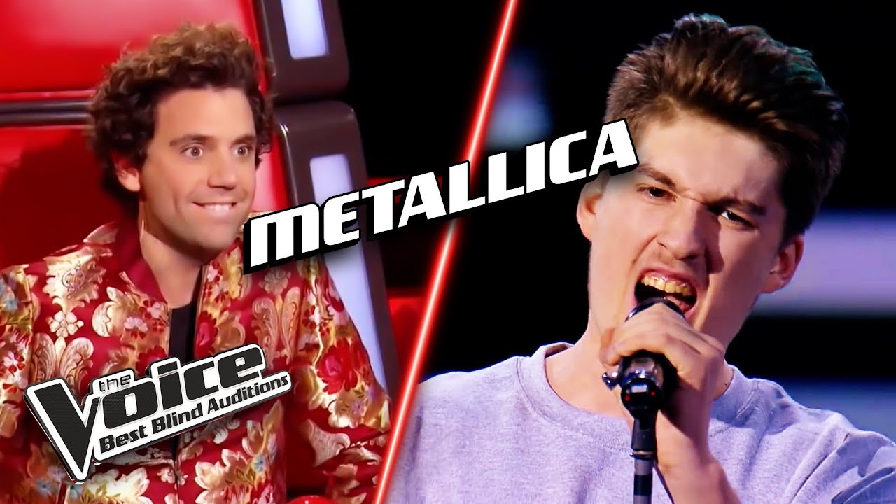 Sensational METALLICA Covers The Voice Best Blind Auditions YouTube