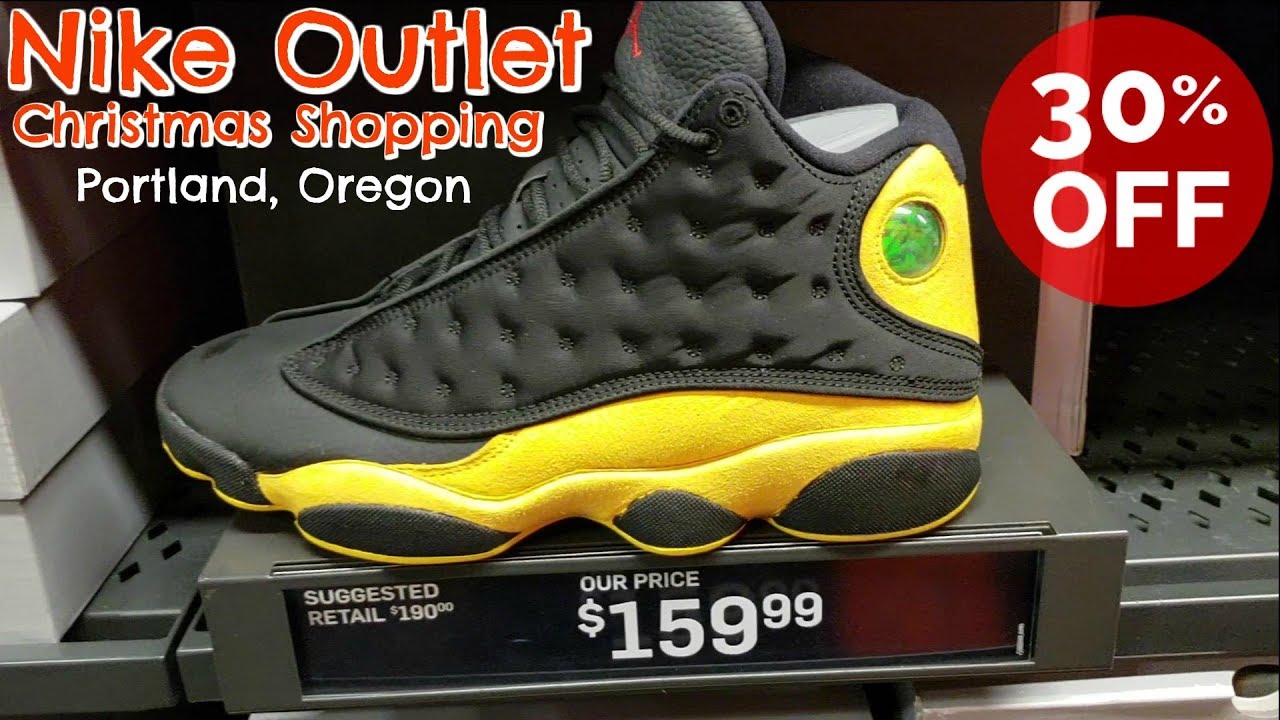 Avanzar Jadeo Talentoso Nike Outlet Christmas Shopping! | PORTLAND, OREGON - YouTube