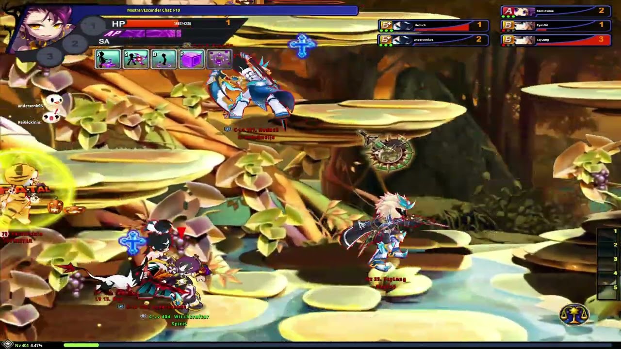 [Grand Chase Classic] Macro/lag abuser