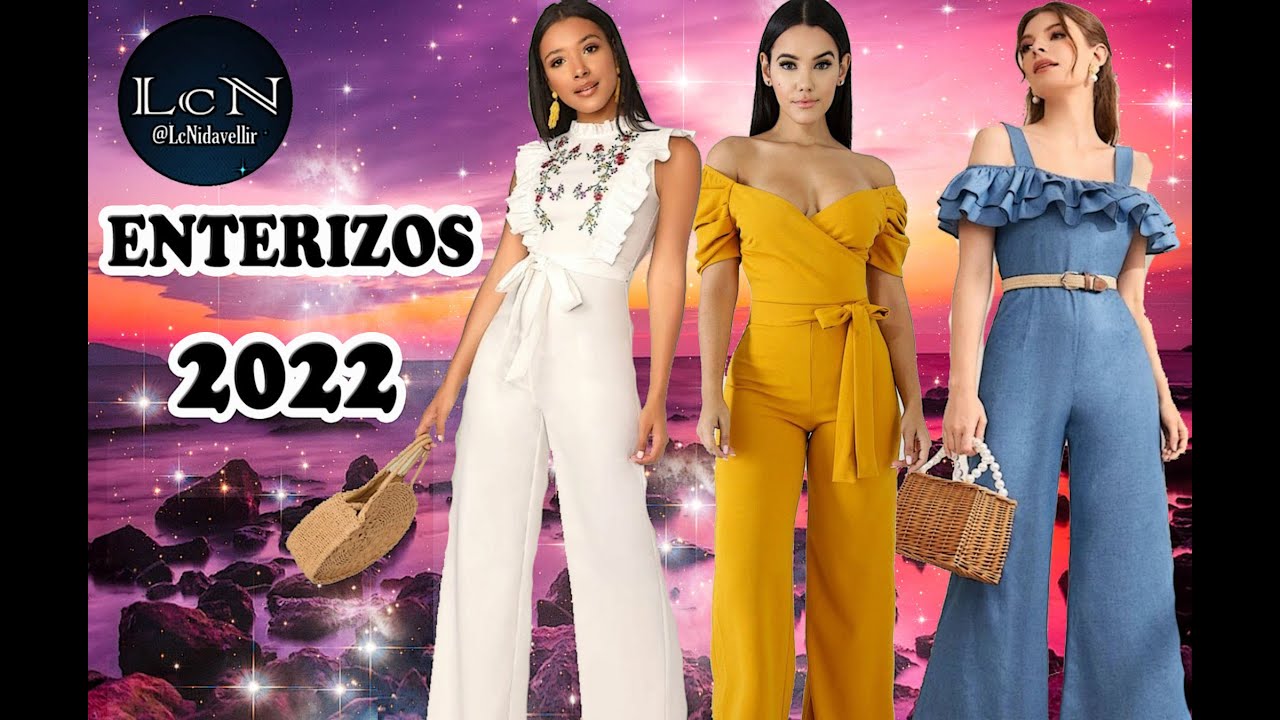 ENTERIZOS DE MODA 2022 - YouTube