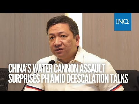 China’s water cannon assault surprises PH amid deescalation talks