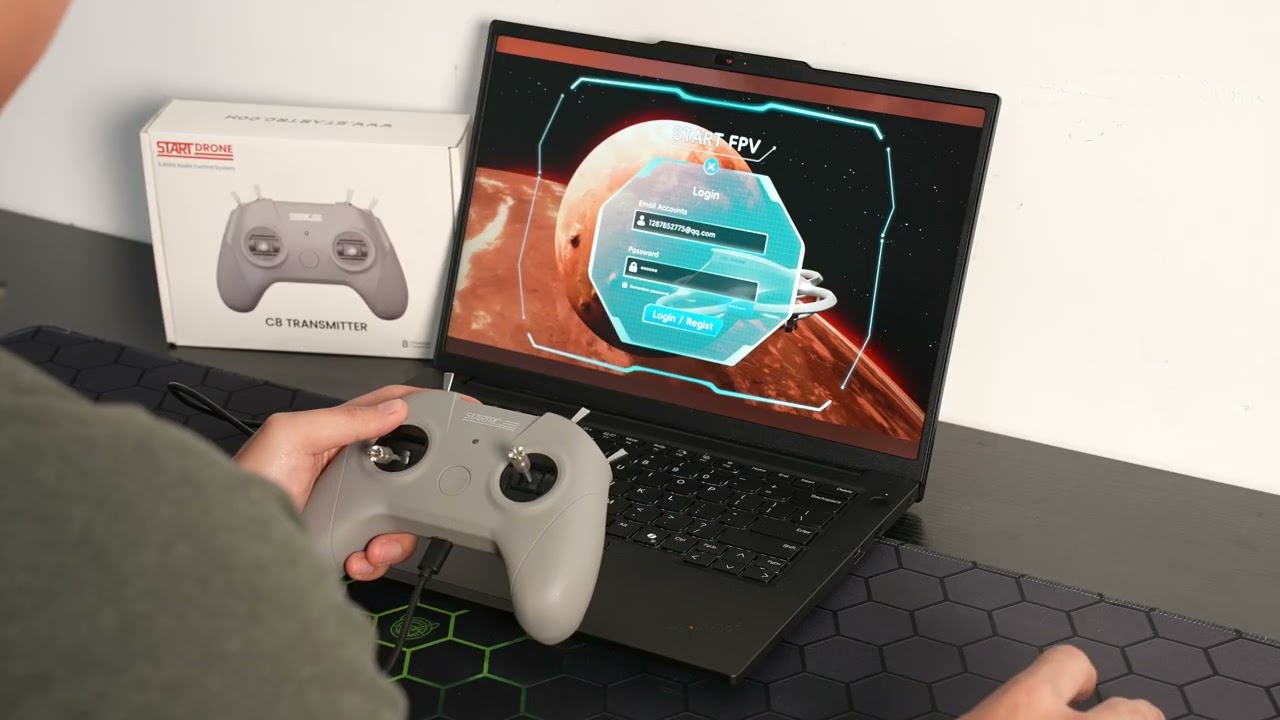 STARTFPV C8 Transmitter for Beginners: Unbox → Sim Train → First Real Flight (Step-by-Step!)