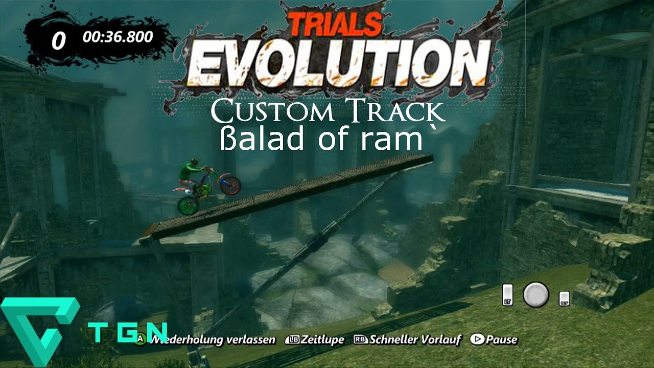 TRIALS EVOLUTION CUSTOM TRACK - ßalad of ram` / ramchandra6