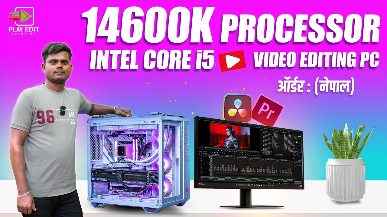 Intel I5 14600K 4K Editing Beast Gigabyte Z790 PC Build 2026 Best 