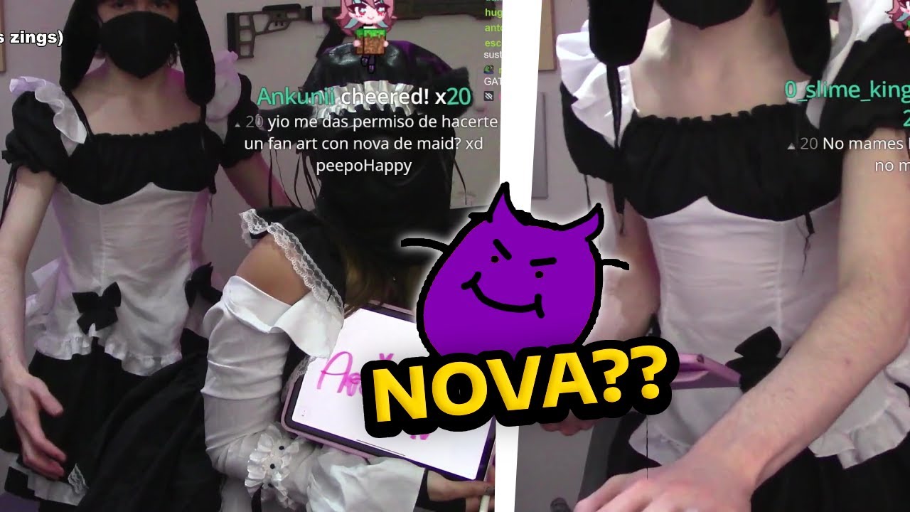 NOVA, QUE HACES DETRAS DE EMI? 😳