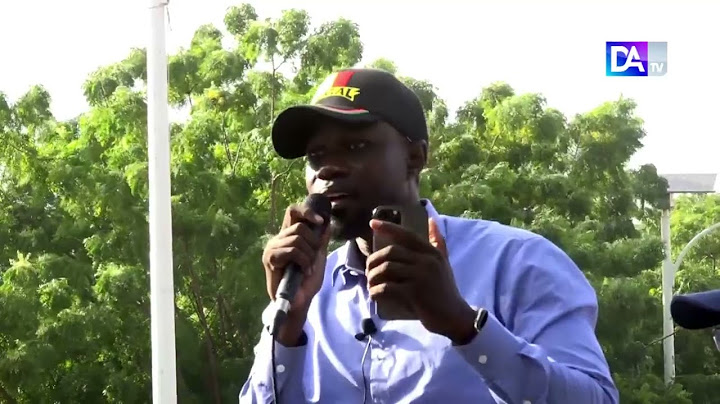 Ousmane Sonko aux kaolackois: " Nous sommes tous des rebelles...Il faut tourner le dos à ce régime..