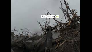 Two Ukrainian fighters VS russian assault Part 5. Heroic combat. GoPro Footage. Russo-Ukrainian War