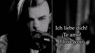 Lacrimosa - Deine Nähe (Subtítulos Alemán - Español)