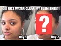 I USED RICE WATER ON MY FACE FOR A WEEK...