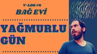 Bahçeye Giren Hırsızlar Yağmurlu Gün Bağ Evi 