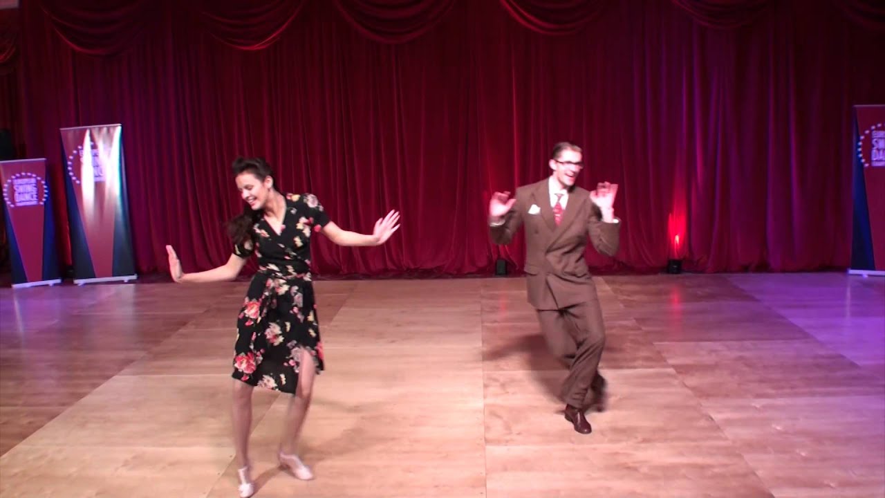 ESDC 2015 - Advanced Lindy Hop Classic Showcase - Preliminaries - Tadas Vasiliauskas & Ana Umnova