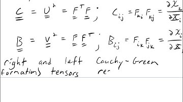Lecture #18 Stretch, strain, and rotation