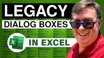 Excel - Unlock Time-Saving Secrets: Excel 2010 Legacy Dialog Launchers - Chapter 5 - Episode 1225