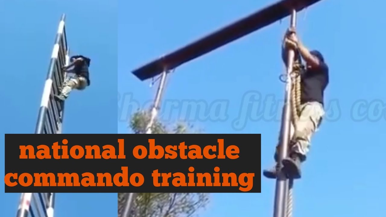 National Obstacle Crossing - Commando Training - YouTube