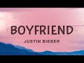 Justin bieber  boyfriend lyrics