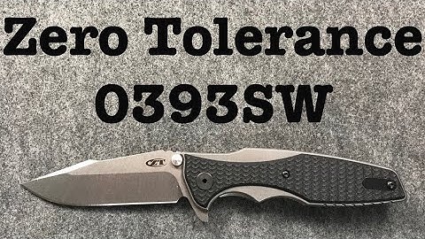 Zero Tolerance 0393SW Sprint Run (And full 0393 Review)