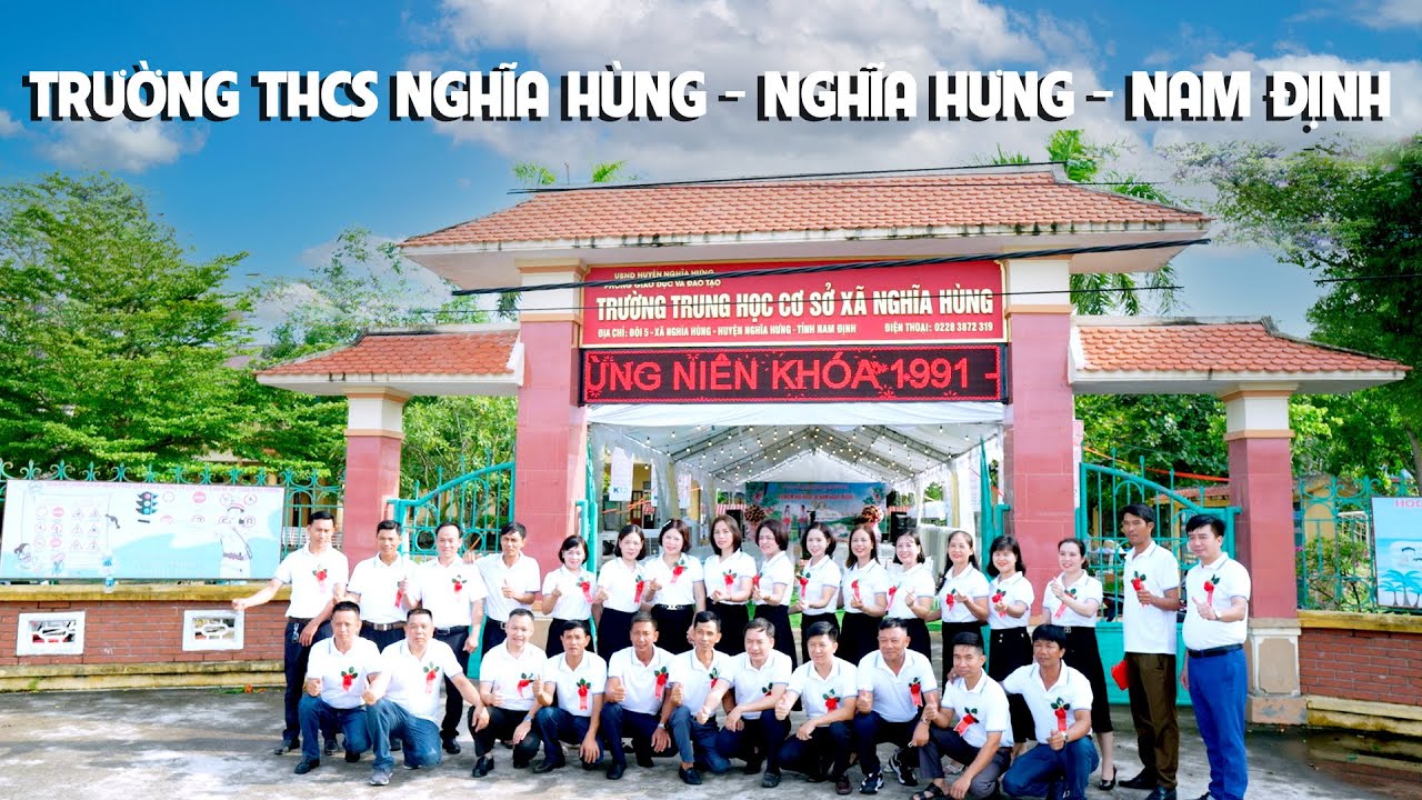HỘI KHÓA 1995 - 2025 TRƯỜNG THCS NGHĨA HÙNG NGHĨA HƯNG NAM ĐỊNH