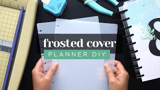 CREATING A DIY PLASTIC PLANNER COVER WITH DOLLAR STORE MATS :: DISCBOUND CLASSIC HAPPY PLANNER