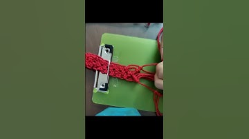 macrame #hair Bow tie