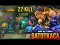 SAVAGE & MANIAC!! Best Gatotkaca One Shot Build and Emblem!! - Build Top 1 Global Gatotkaca ~ MLBB