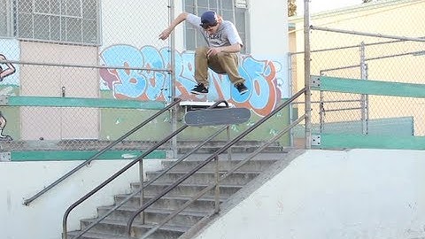 Switch fs flip 9 stair rail Mike Piwowar