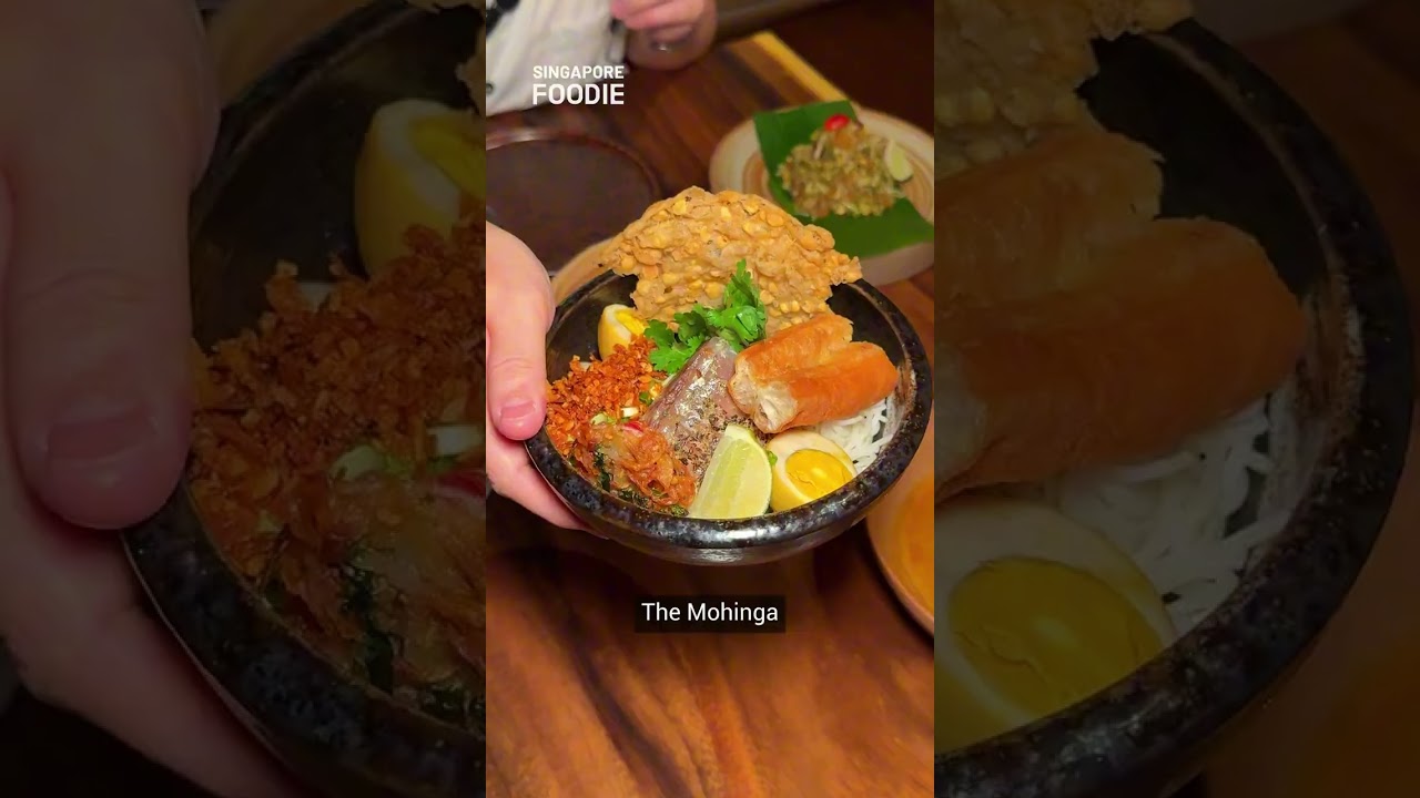 The best spot for unique Burmese food & vibes in Singapore 😍