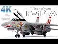 Tamiya f14a scale model aircraft build 4k full version