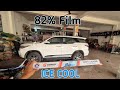 Sun control film installation in the car. GARWARE // Ise Cool Elite SG #viralvideo #ytshortsvideo