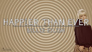 Billie Eilish - Happier Than Ever (Edit) Lyrics