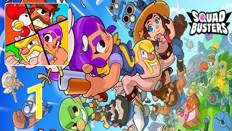 Squad Busters - Gameplay Walkthrough Part 1 - (iOS,Android)