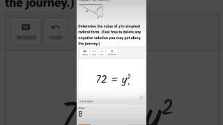 Solving Similarity in Right Triangle Exercises with Graspable Math